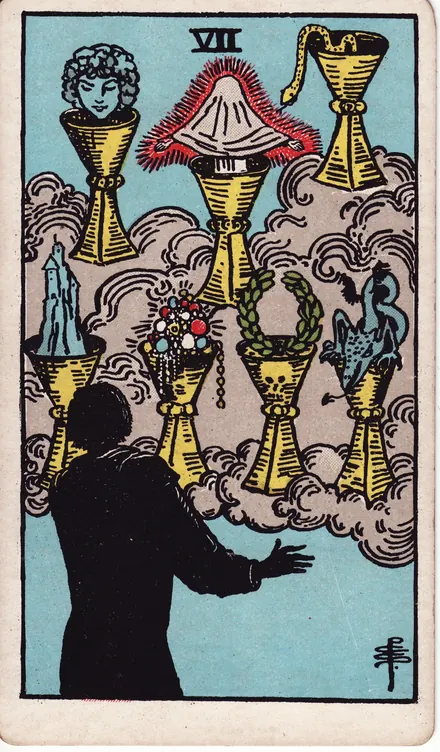 Siete de Copas, edición Pam A de 1910